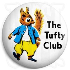 The tufty club button badge - club,
