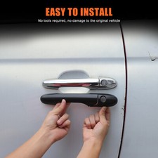 Matte Black Car Door Grab