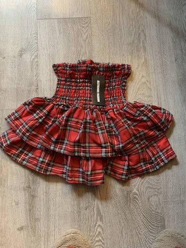 Ladies stretch tartan - tartan, mimi