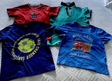 4x Boys T-Shirts Bundle  7-8 &