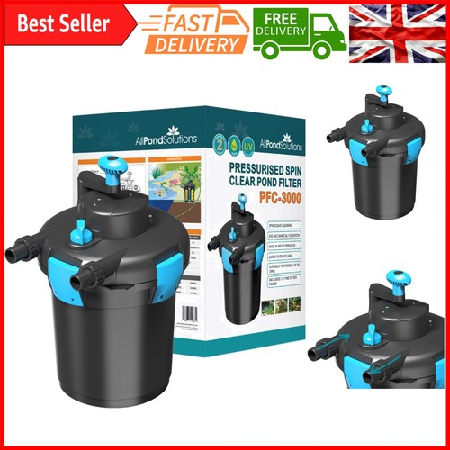 Pressurised koi fish pond - pressurised,