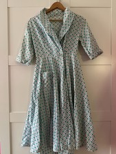 Vintage 1950's cotton swing dress