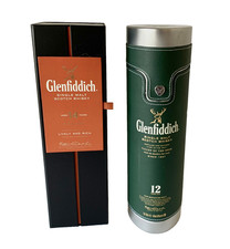 Empty glenfiddich 12yr malt - empty,