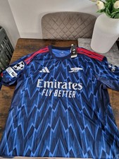 Arsenal Away Shirt 25/26 Size XXL fits more like a XL  Gyokeres 14 Brand New 
