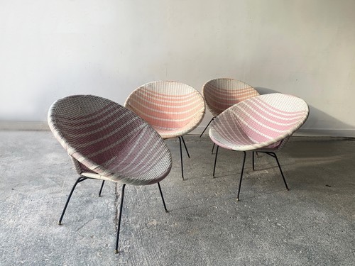 Vintage mid century woven - vintage,