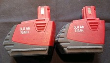 2-HILTI SFB 155 3.0Ah NiMH