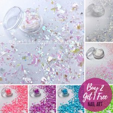 Nail art glitter crushed - art,