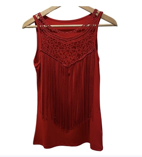 Vintage country fringed small - fringed,