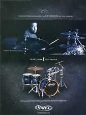 2007 Print Ad of Mapex M Birch Drum Kit w Darrell Robinson of Jill Scott