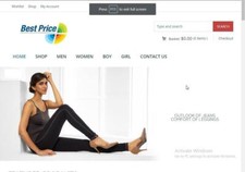 Ready made Clothing Store   Affiliate Automated Store Website