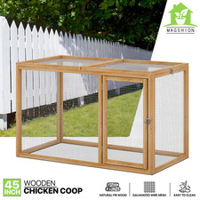 24"x45"Wooden Chicken Coop