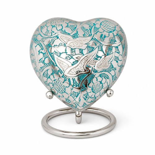 Small ashes urn - urn, heart