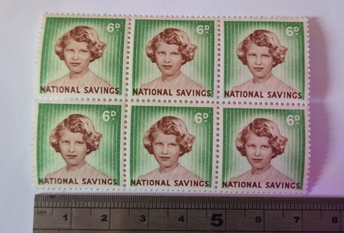 National savings stamps - savings, 6d