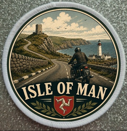 Inch isle man biker - of,