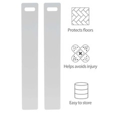 Washing Machine & Tumble Dryer Moving Ski Sliders / Safer Than Appliance Rollers