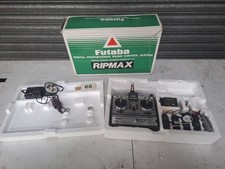Futaba Ripmax Challenger 35MHZ Vintage RC Transmitter Glider Not KO Not Sanwa