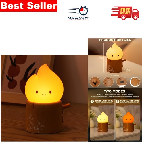 Warm white flameless candle - warm,