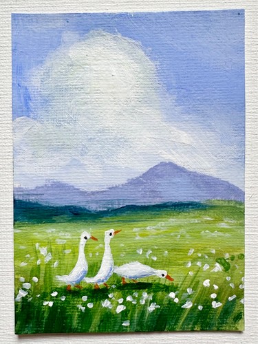 Aceo original art - original, in
