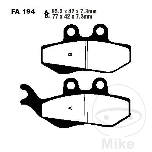 Ebc standard brake pads - ebc,
