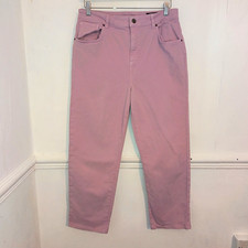 TU Womens Jeans Pink Size UK
