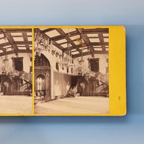 Balmoral stereoview c1870 real - stereoview,