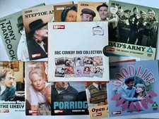 BBC  COMEDY DVD  X 10 DAILY MIRROR CARD SLIPCASE HANCOCK PORRIDGE LIKELY LADS
