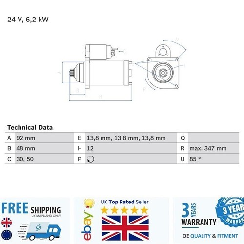 Brand new starter 0986022980 - brand,