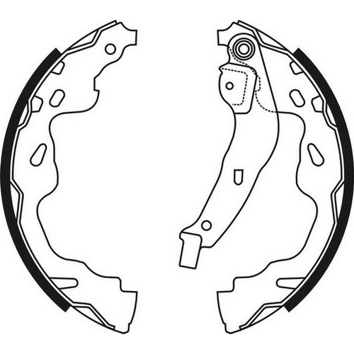 Abe c02074abe brake - abe, shoe