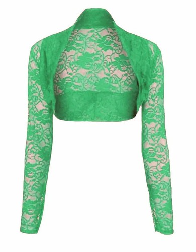 Womens short cropped lace - womens,