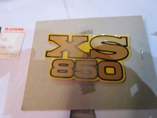 1980 NOS YAMAHA XS850 XS850G SIDE COVER PANEL DECAL 3J3-21781-01