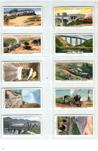 Churchman wonderful railway - churchman's,