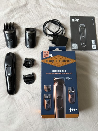 Braun king gillette beard - king,