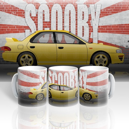 Large mug subie classic - mug,