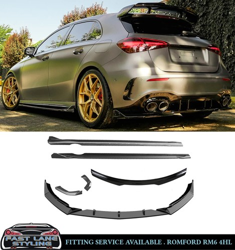 Gloss black bodykit front - gloss,