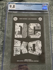DC KO 2025 SDCC Panel Exclusive Ashcan CGC 9.8 Snyder Fernandez Rare