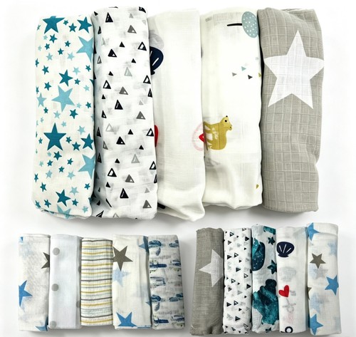 Large baby muslin squares - large,