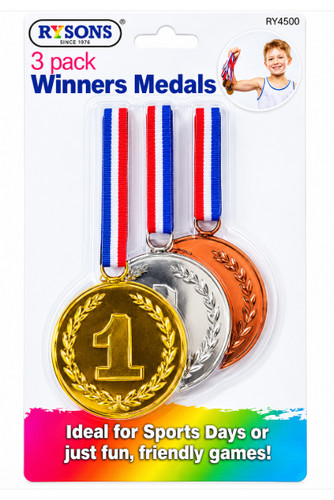 Winners medals pack - 3,