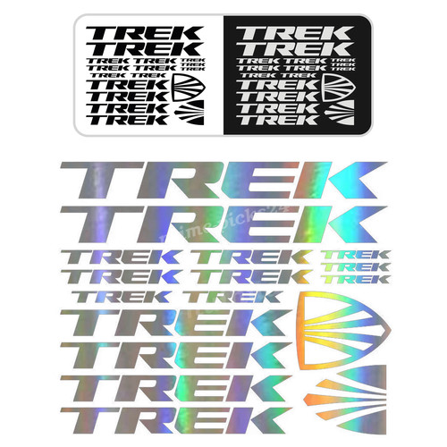 Trek bicycle vinyl - bicycle, stickers