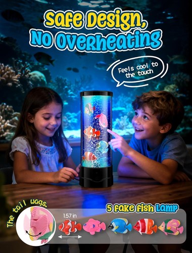 Electric bubble fish - bubble, tank