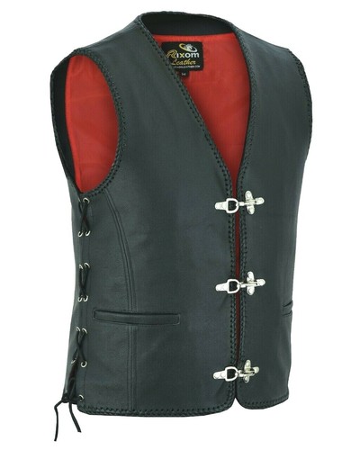Cowhide leather bikers - cowhide,