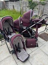Silver Cross Wave Double Pram