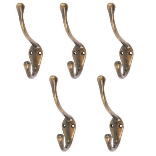 Narrow hat coat hook - coat, cast