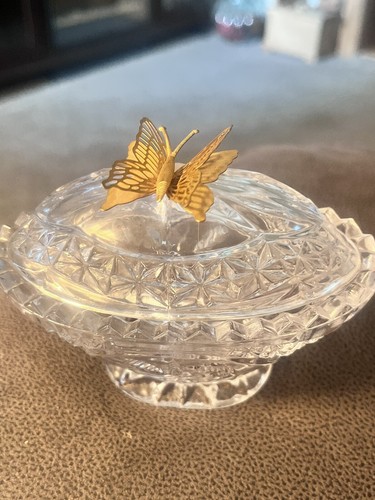 Lefton glass trinket - lefton,