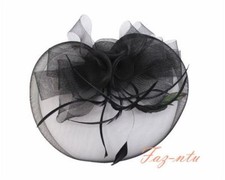 Gauze Hat Head Clip Flower