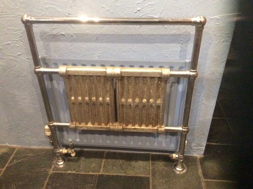 Victorian vintage chrome tawel - chrome,