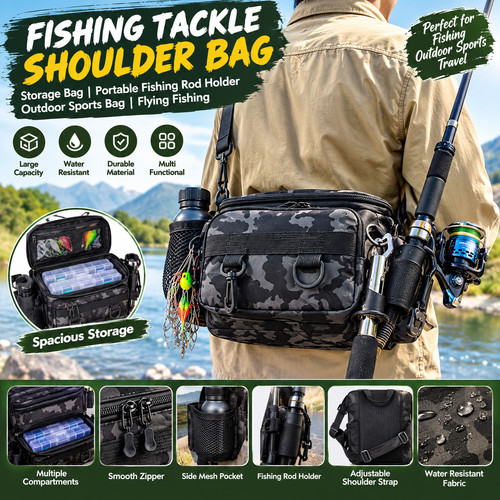 Fishing lure waist bag - lure,
