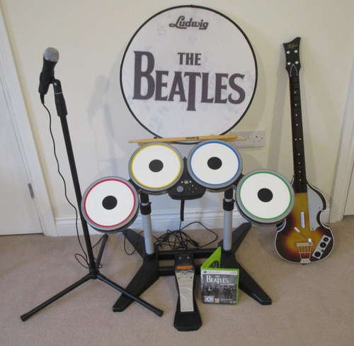 The beatles rockband full set - rockband,