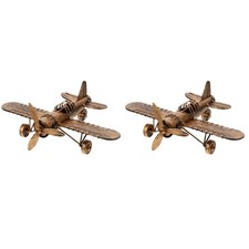  2pcs Metal Airliner Passenger