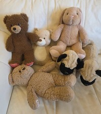 6x Build A Bear - Pug Dog Like