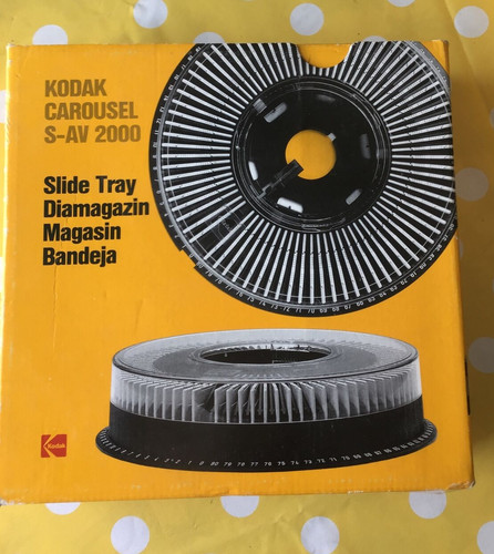 Kodak slide tray - carousel, s-av